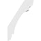 Ekena Millwork 5 1/2-in. W x 14-in. D x 22-in. H Olympic Architectural Grade PVC Knee Brace BRCP055X14X22OLY - alternate 5